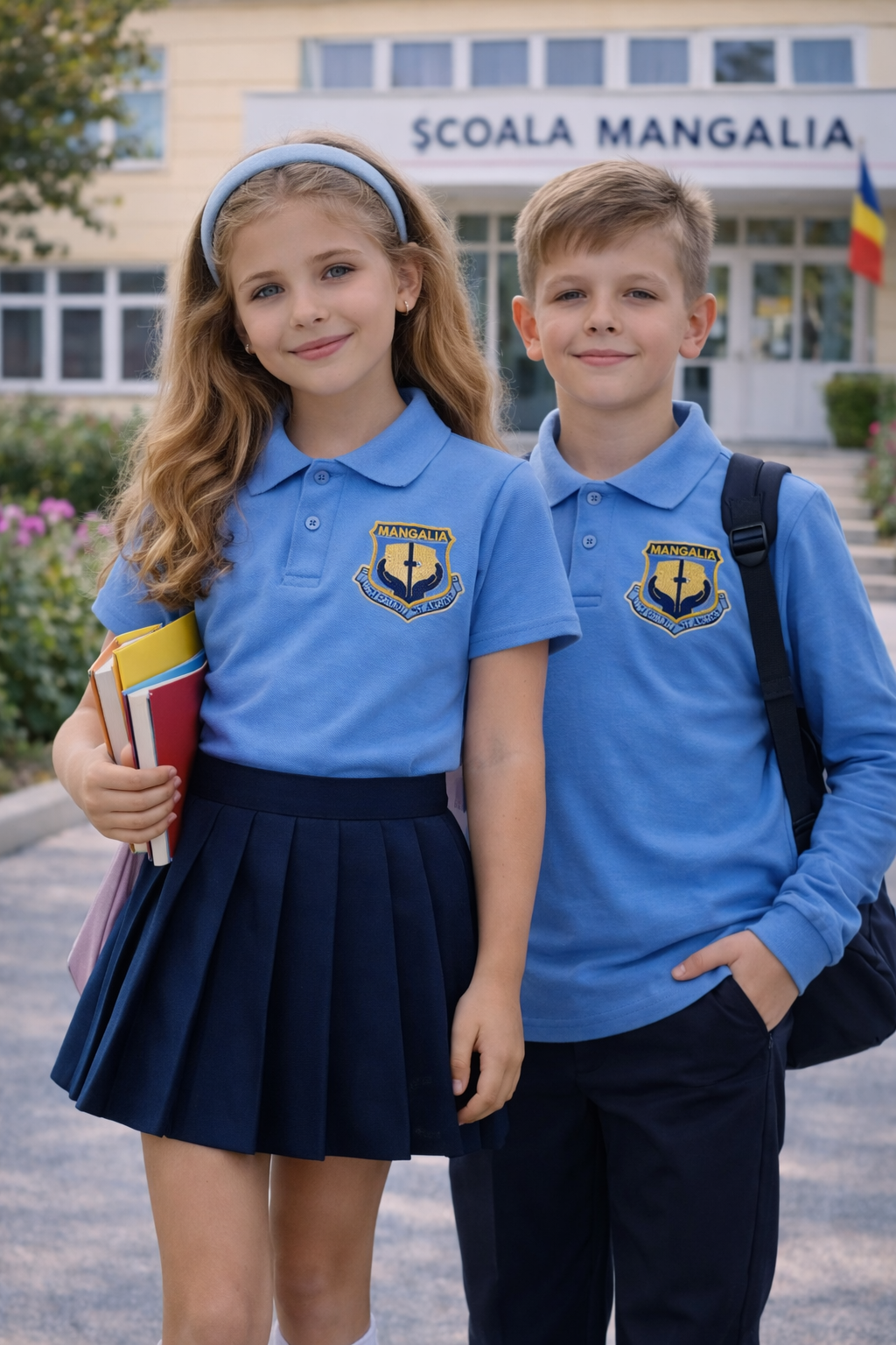 TRICOU POLO SCOALA GIMNAZIALĂ“SF. ANDREI” MANGALIA - imagine 2