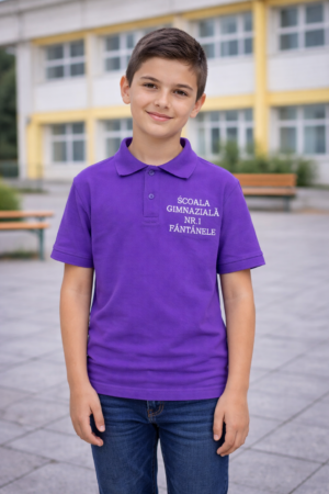 TRICOU POLO ȘCOALA GIMNAZIALĂ NR.1 FÂNTÂNELE