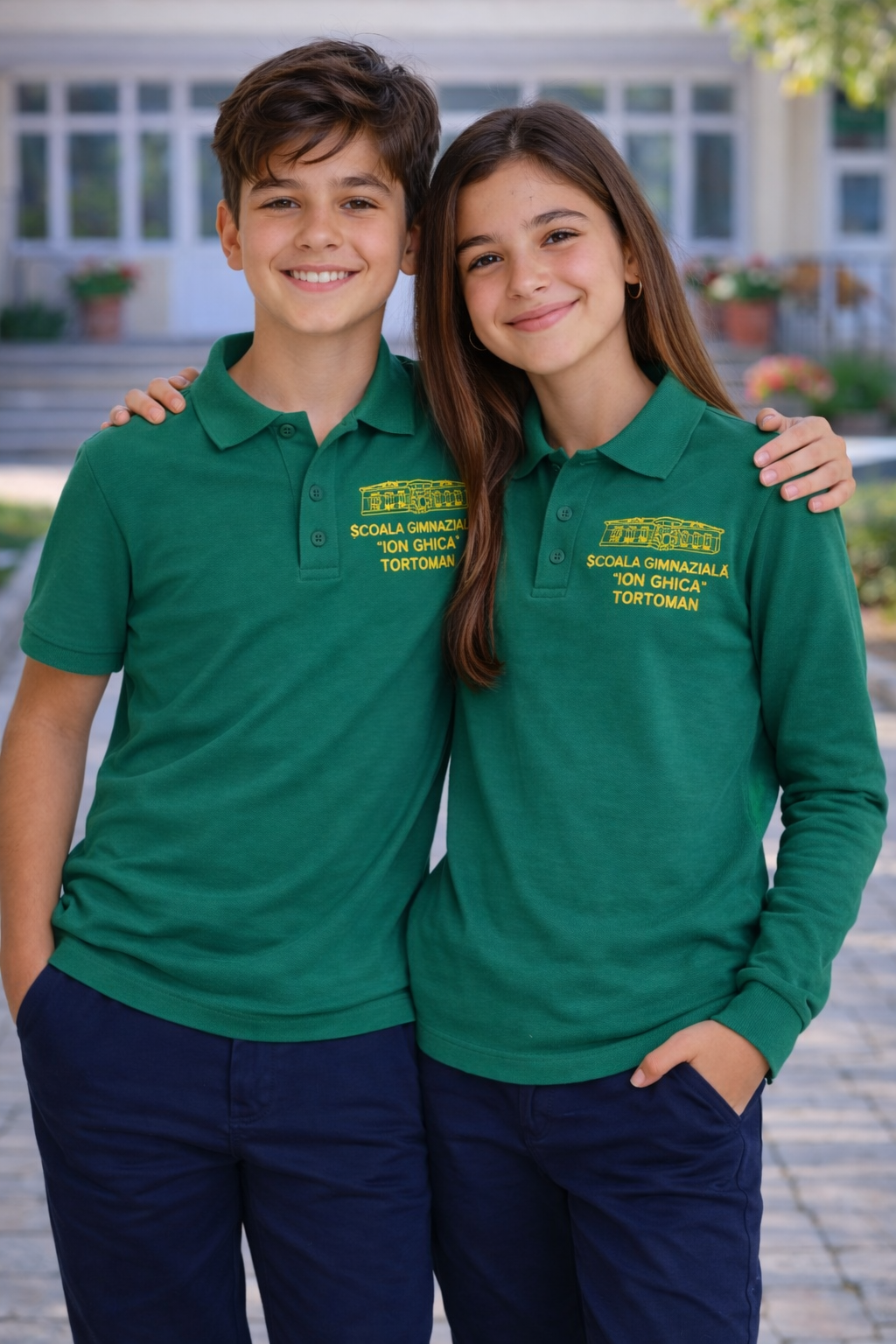 TRICOU SCOALA GIMNAZIALA "ION GHICA" TORTOMAN - imagine 2