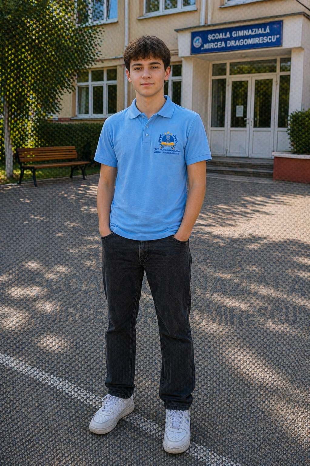 TRICOU POLO ȘCOALA GIMNAZIALĂ "MIRCEA DRAGOMIRESCU" MEDGIDIA
