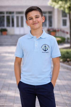 TRICOU POLO ȘCOALA GIMNAZIALĂ "VICEAMIRAL IOAN MURGESCU" VALU LUI TRAIAN