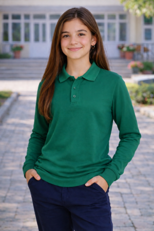 TRICOU POLO MÂNECĂ LUNGĂ